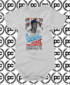 Roberto Clemente Santurce Puertorico Baby Onesie