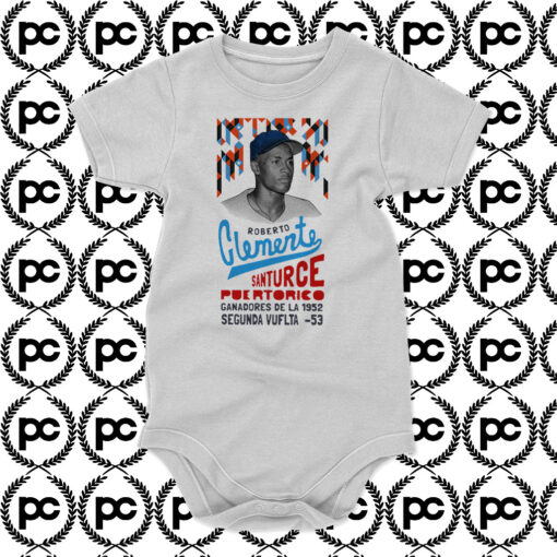 Roberto Clemente Santurce Puertorico Baby Onesie