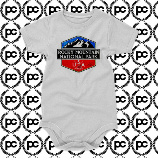 Rocky Mountain National Park Baby Onesie