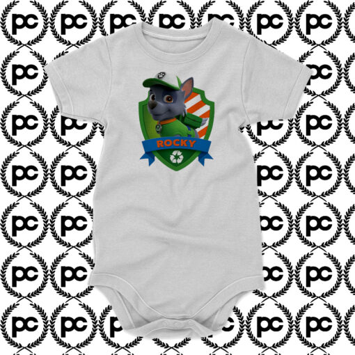 Rocky Paw patrol Baby Onesie