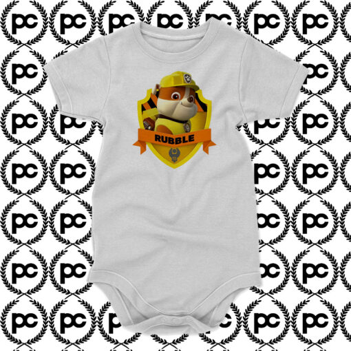 Rubble Paw Patrol Baby Onesie