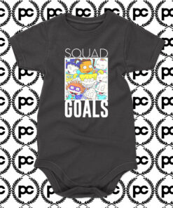 Rugrats Squad Goals Vintage Cartoon Baby Onesie