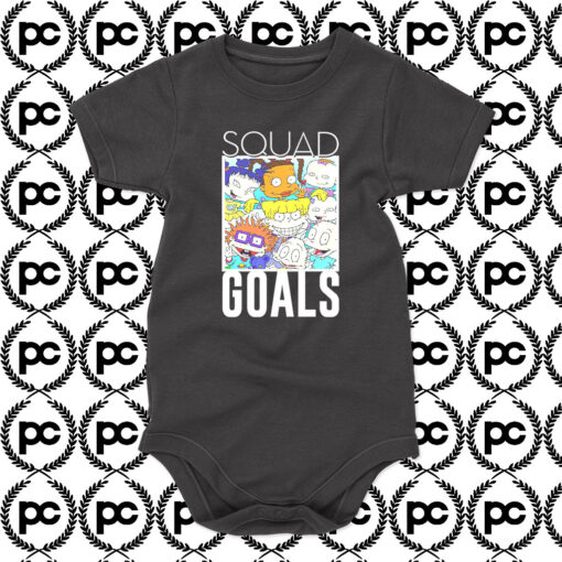 Rugrats Squad Goals Vintage Cartoon Baby Onesie