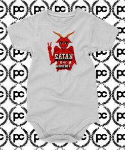 Satan Is My Homeboy Baby Onesie