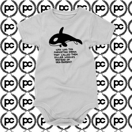 Sea Panda Baby Onesie