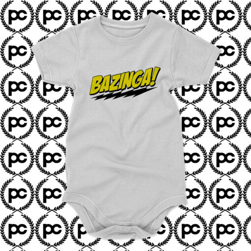 Sheldon Bazinga Baby Onesie