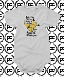 Soft Pikachu Baby Onesie