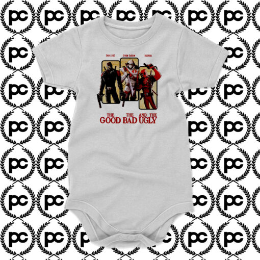 The Good The Bad and The Ugly Baby Onesie