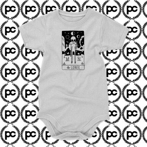 The Loner Alien Baby Onesie