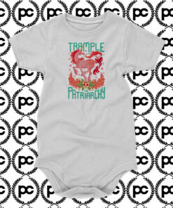 Trample The Patriarchy Baby Onesie