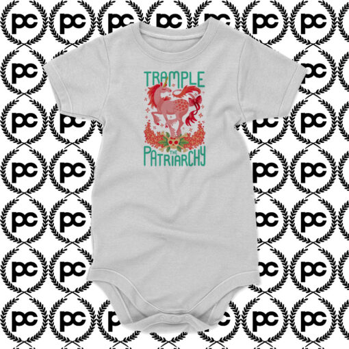 Trample The Patriarchy Baby Onesie