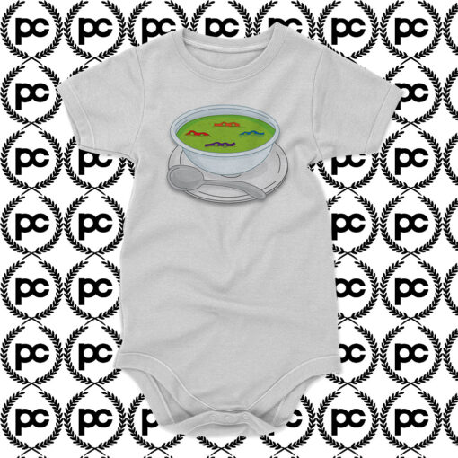 Turtels Soup Baby Onesie