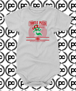 Turtle Pizza Baby Onesie