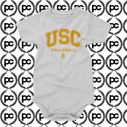 USC Vollyball Fight ON Baby Onesie