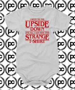 Upside Down Stranger Baby Onesie