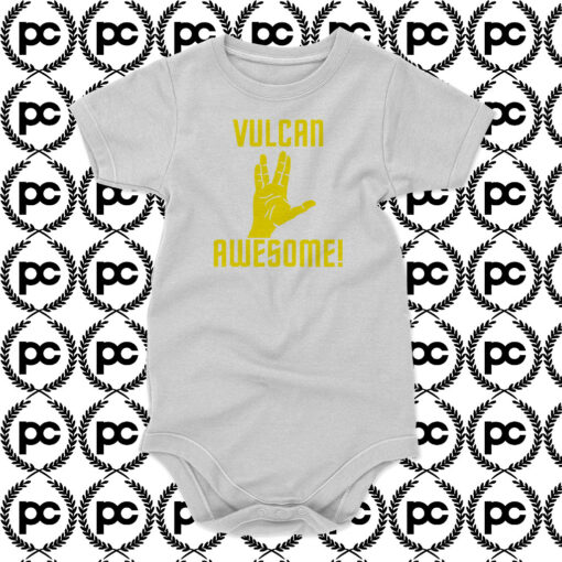 Vulcan Awesome Baby Onesie