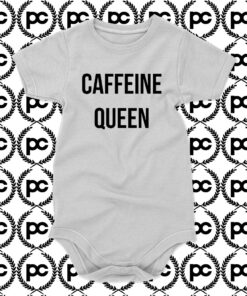 caffeine queen Baby Onesie