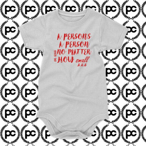 dr seuss quote babies organic Baby Onesie