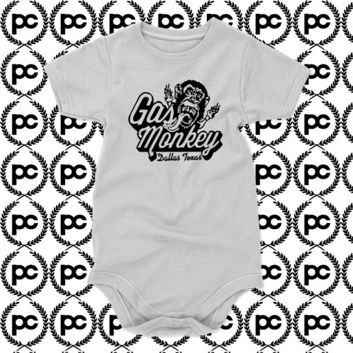 monkey garage dallas Baby Onesie