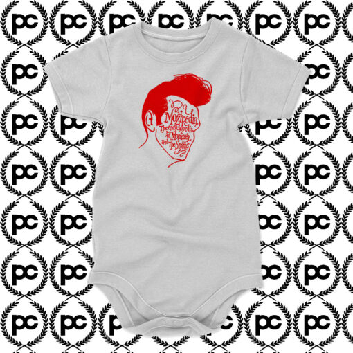 morrisey the smiths abstract lines hand drawing rock style Baby Onesie