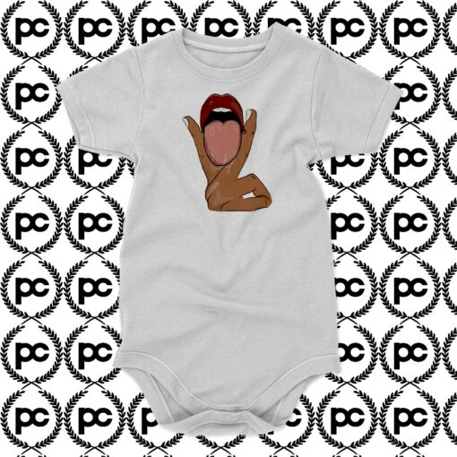 privates famale Baby Onesie