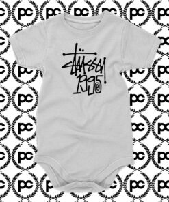 stussy 1995 Baby Onesie