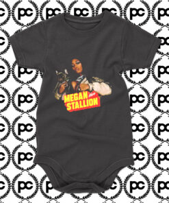 A Dam Megan thee Stallion Baby Onesie