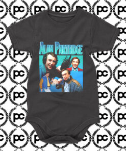 ALAN PARTRIDGE Cast Homage Baby Onesie