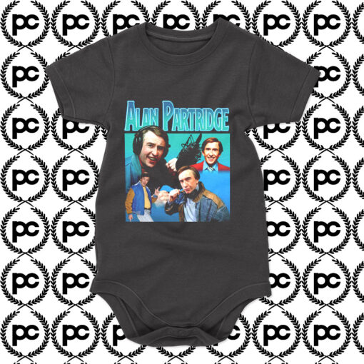 ALAN PARTRIDGE Cast Homage Baby Onesie