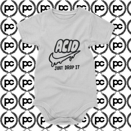 Acid Just Drop It Baby Onesie