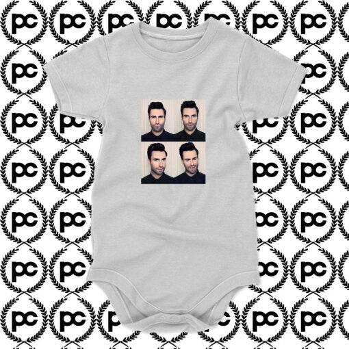 Adam Levine Face Baby Onesie