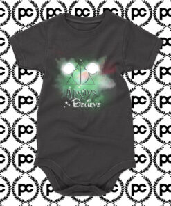 Always Believe Harry Potter and Mickey Mouse Baby Onesie