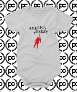 America Sukkks Baby Onesie