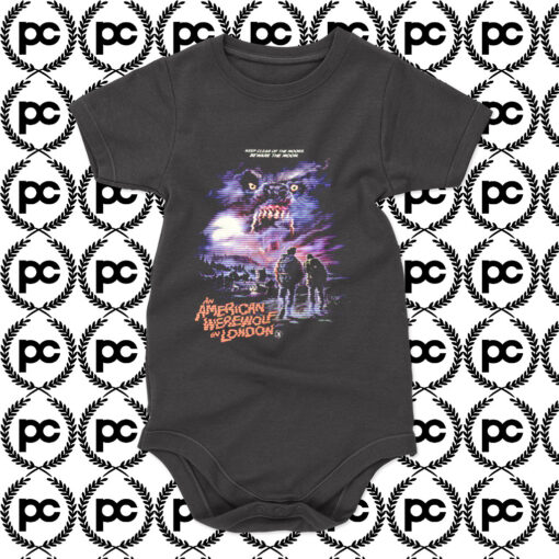 American Werewolf London Movie Baby Onesie