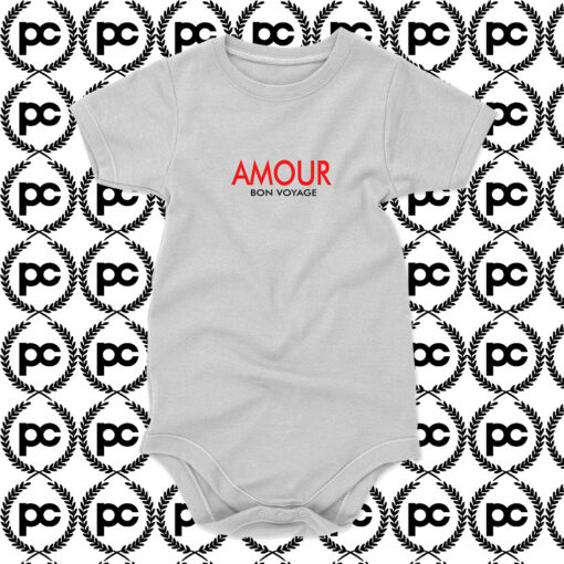 Amour Bon Voyage Baby Onesie