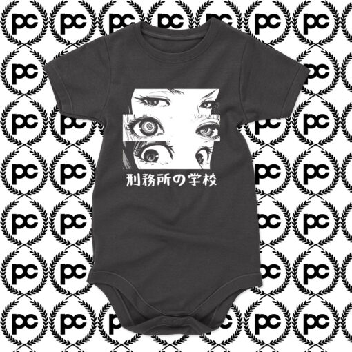 Anime Eyes Otaku Waifu Anime Baby Onesie