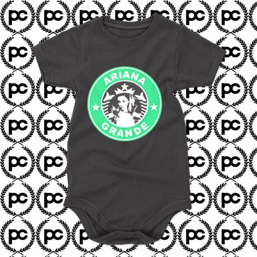 Ariana Grande Starbucks Baby Onesie