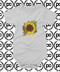 Autism awareness sunflower Baby Onesie