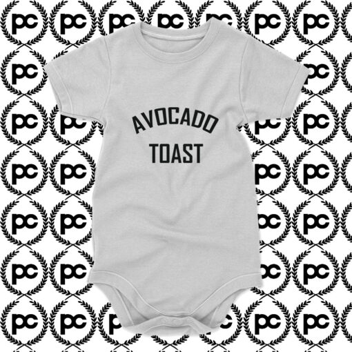 Avocado Toast Baby Onesie