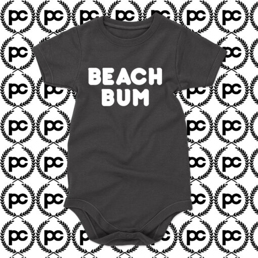 BEACH BUM Baby Onesie