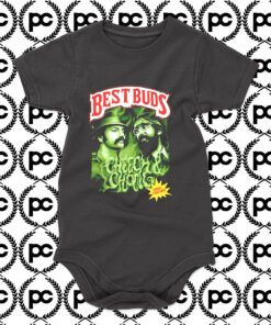 BEST BUDS Cheech And Chong Smoke Together Baby Onesie