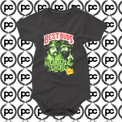 BEST BUDS Cheech And Chong Smoke Together Baby Onesie