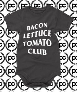 Bacon Lettuce Tomato Club Baby Onesie