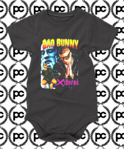 Bad Bunny X 100 PRE Baby Onesie