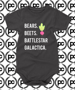 Bears Beets Battlesta Galactica Baby Onesie