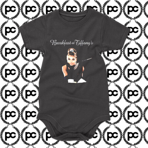 Breakfast at Tiffanys Audrey Hepburn Movie Baby Onesie