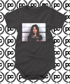 Brenda Walsh Mugshot Baby Onesie