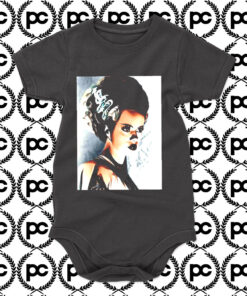 Bride Of Frankenstein Hammor Horror Movie Baby Onesie