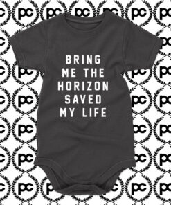 Bring Me The Horizon Saved My Life Baby Onesie