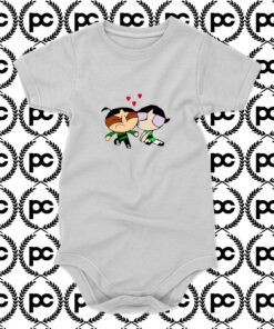 Buttercup Kissing Butch Baby Onesie